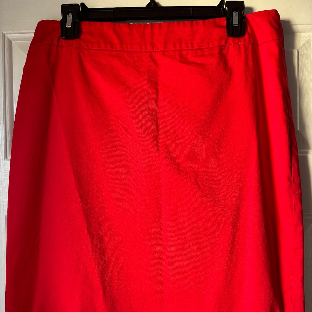 Stretchy Red Pencil Skirt!